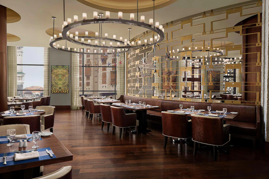 Conrad Makkah - Luxury room interior with Haram view, premium Umrah accommodation facilities and amenities