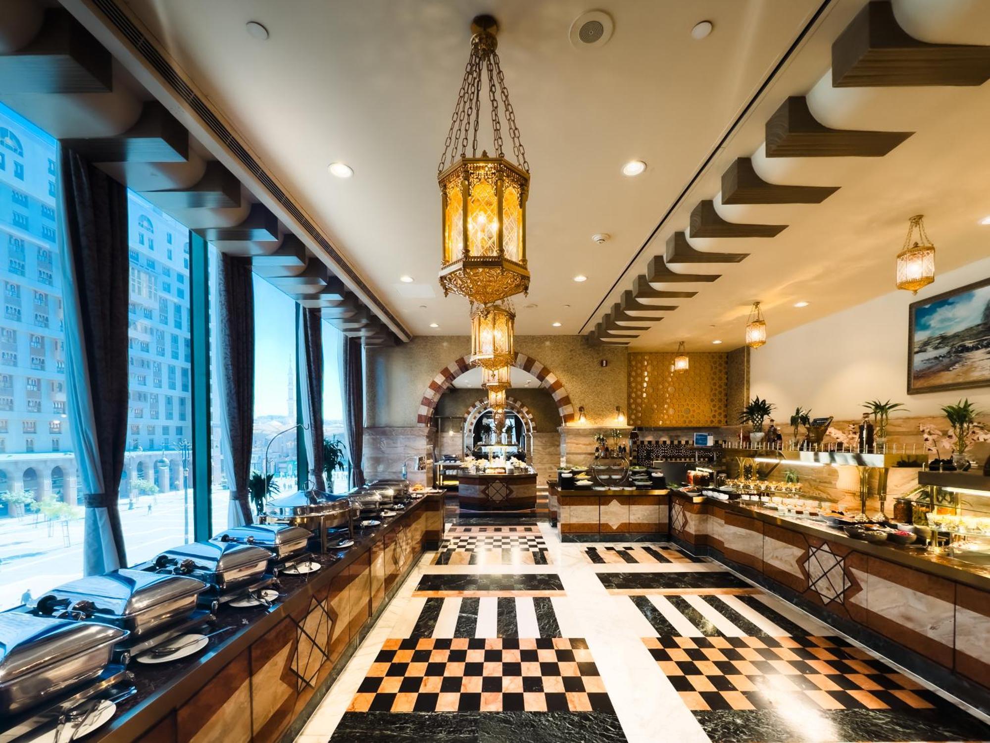 Madinah Hilton - Deluxe hotel room interior near Masjid Nabawi, Islamic heritage accommodation amenities