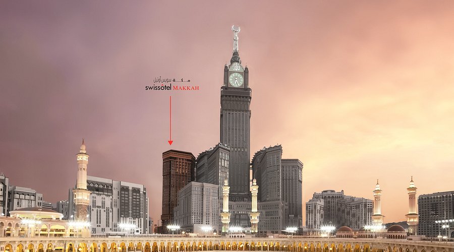 Swissotel Makkah - Exterior view of premium hotel in Makkah near Haram
